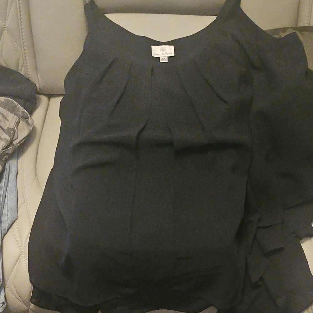 Hot in Hollywood Black Camisole Top